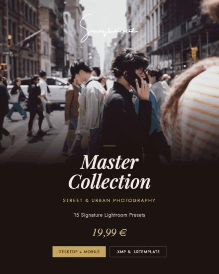 Buy the Master Collection Lightroom preset